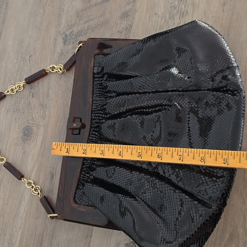 Colombetti Milano Vintage Snake Skin Purse Retro - Picture 12 of 13